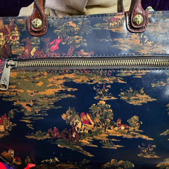 Patricia Nash Fairford Leather Satchel NWOT & Nash Wallet NWT - Picture 4 of 12